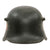 Original German WWII M18 Transitional Heer Army Double Decal Helmet with 55cm Liner - Stamped Si.62 Original Items