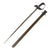 Original U.S. WWI Model 1913 Cavalry Saber Patton Sword by L.F. & C. with Scabbard - Dated 1918 Original Items
