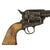 Original U.S. Surcharged Colt .45cal Single Action Army SAA Revolver Made in 1890 with 5" Barrel, Carved Bone Grips, and Tooled Leather Holster - Matching Serial 132684 Original Items
