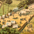 Original U.S. Civil War Andersonville Prison Bird’s Eye View Print - Dated 1890 - 20 x 26 ¼”