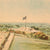 Original U.S. Civil War Andersonville Prison Bird’s Eye View Print - Dated 1890 - 20 x 26 ¼”