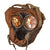Original Imperial German WWI Named M1917 Ledermaske Gas Mask & Canister with Original Ersatz Carrying Strap & Unopened Filter Original Items