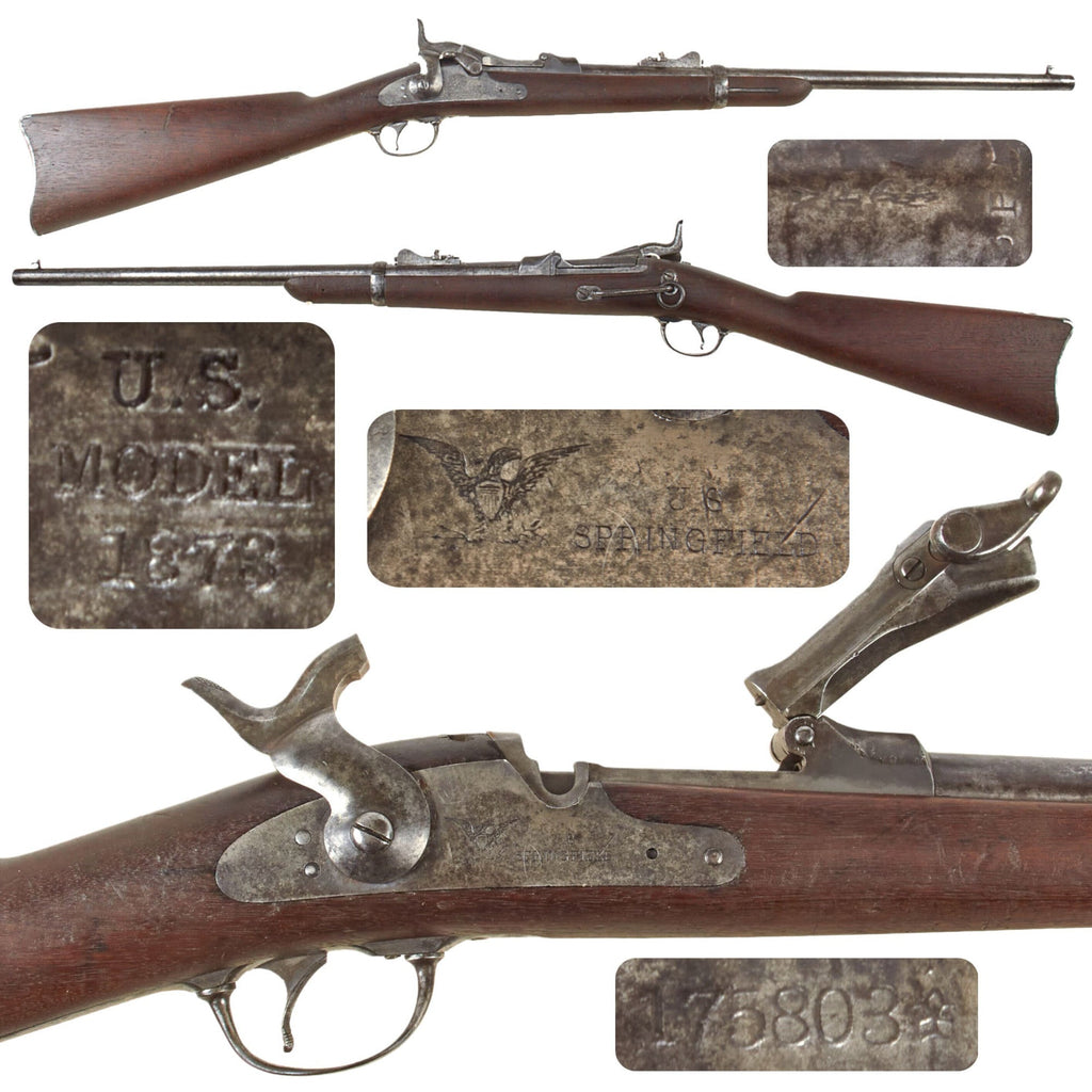 Original U.S. Springfield Trapdoor Model 1873 Saddle Ring Carbine Serial 175803★ - Made in 1882 Original Items