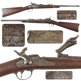 Original U.S. Springfield Trapdoor Model 1873 Saddle Ring Carbine Serial 175803★ - Made in 1882