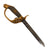 Original U.S. WWII Navy Captured German WWI M1889 Officer’s Sword Turned Fighting Knife with Sailor’s Name & Service Number on Blade - Edgar Harding Weller, LST 907 Original Items