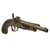 Original French Napoleonic Modèle An XIII T bis Percussion Converted Rifled Naval Pistol with Intact Belt Hook, Circa 1810