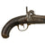 Original French Napoleonic Modèle An XIII T bis Percussion Converted Rifled Naval Pistol with Intact Belt Hook, Circa 1810