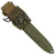 Original U.S. WWII Boxed M4 Bayonet Fighting Knife by Utica with Updated M8A1 Scabbard Original Items