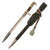 Original German WWII Metropolitan Police Long Dress Bayonet by Alexander Coppel with Scabbard, Frog, and Troddel - Matching Unit Markings Original Items