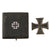 Original Imperial German WWI Cased Prussian Iron Cross First Class 1914 with Pinback by the Royal Mint Order - EKI Original Items
