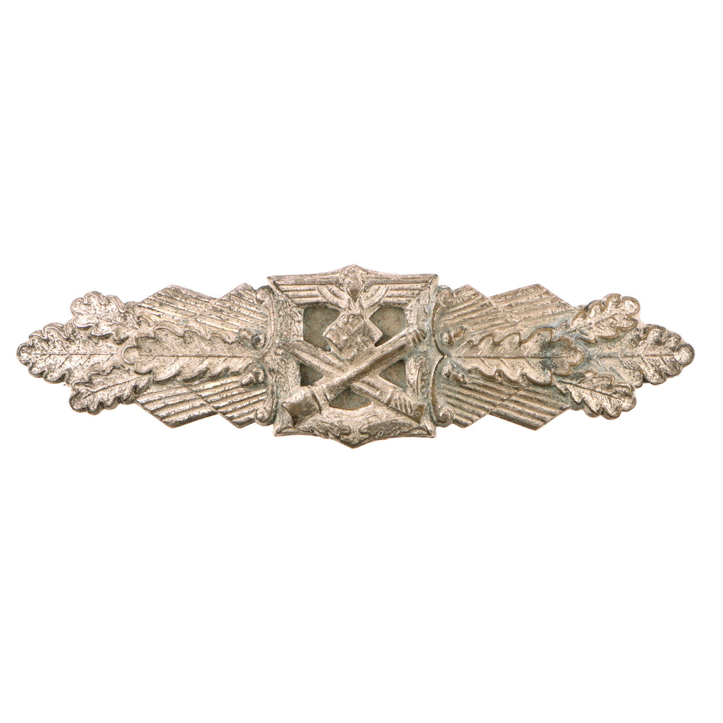 Original German WWII Close Combat Clasp in Silver by Friedrich Linden of Lüdenscheid Original Items