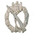 Original German WWII Silver Grade Infantry Assault Badge by Wilhelm Hobacher of Vienna Original Items