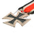 Original German WWII Wehrmacht Iron Cross 2nd Class 1939 by Hermann Aurich of Dresden with Ribbon - EKII Original Items
