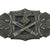 Original German WWII Close Combat Clasp in Bronze by Josef Feix & Söhne of Gablonz Original Items