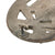 Original German WWII Early Silver Grade CupAl General Assault Badge - Unmarked Copper Aluminum Solid Back Original Items