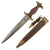 Original German WWII Early SA Dagger by Rare Maker August Bickel of Steinbach-Hallenberg with Repaired Scabbard and Hanger Original Items