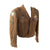 Original U.S. WWII Named 508th PIR 82nd Airborne Division Uniform Ike Jacket with Star-Embedded Paratrooper Wings & Ribbon Bar - Harold Allen Hughes Original Items