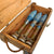 Original U.S. Vietnam War M20A1B1 3.5 Inch “Super Bazooka” M29A2 Rocket Crate with Three Inert Practice Rockets - Dated 1970 & 1972 Original Items