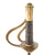 Original U.S Civil War Presentation German Made M-1840 "Wrist Breaker" Heavy Cavalry Saber by Röhrig & Co. Solingen Recovered from Battlefield with Engraved Provenance on Scabbard Original Items