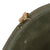 Original U.S. WWII 2nd Infantry Division Painted Military Police 1942 M1 McCord Front Seam Fixed Bale Helmet with MSA Liner Original Items