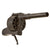 Original Victorian Era German Massive .54 Caliber Centerfire Double Action Booby Trap Shot Revolver - Nearly Identical to One Seen on Pawn Stars