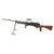 Original Turkish M1922 Hotchkiss Strip-Fed 8mm Mauser Display Machine Gun with Live Barrel and Fore Grip - Serial 2938 Original Items
