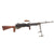 Original Turkish M1922 Hotchkiss Strip-Fed 8mm Mauser Display Machine Gun with Live Barrel and Fore Grip - Serial 2938 Original Items