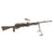 Original Turkish M1922 Hotchkiss Strip-Fed 8mm Mauser Display Machine Gun - Serial 5556 Original Items