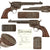 Original U.S. Colt Frontier Six Shooter .44-40 SAA Revolver Made in 1879 with 7 1/2" Barrel and Factory Letter - Serial 51241