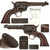 Original U.S. Colt .45cal Single Action Army Revolver with 5 1/2" Barrel and Factory Letter, 1882 Production, Matching Serial 66594