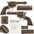Original U.S. Colt .45cal Single Action Army Revolver Made in 1895 with 4 3/4" Barrel and Factory Letter - Serial 161412 Original Items