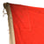 Original German WWII Large HJ National Youth Organization Flag Removed from Building with Period Repairs - 67" x 89" Original Items