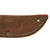 Original U.S. WWI / WWII M1918 Mark I Modified Trench Knife by Au Lion with Theater-Made Bowie Style Blade & Custom Leather Scabbard Original Items