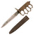Original U.S. WWI Model 1918 Mark I Trench Knife by L. F. & C. with Matching Steel Scabbard Original Items
