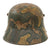Original Imperial German WWI U.S. Souvenir Painted M16 Stahlhelm Helmet with M17 Liner Band - ET64 Original Items