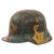 Original Imperial German WWI U.S. Souvenir Painted M16 Stahlhelm Helmet with M17 Liner Band - ET64 Original Items