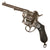 Original U.S. Civil War Era Belgian Engraved 9mm Pinfire 12 Shot Double Action Revolver Retailed by Bertonnet of Buenos Aires - Circa 1860 Original Items
