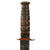 Original U.S. WWII USMC Rare “Red Spacer” Mark 2 KA-BAR Fighting Knife With Leather Sheath Original Items
