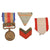 Original Imperial Japanese Army WWII Dog Tag & Ephemera Group with Small National Flag & Checkers Set
