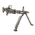 Original U.S. Vietnam War M60 Demilled Receiver Display Machine Gun with Feed Tray Side Hanger - Constructed from Original USGI Parts Original Items
