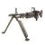 Original U.S. Vietnam War M60 Demilled Receiver Display Machine Gun with Feed Tray Side Hanger - Constructed from Original USGI Parts Original Items