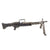 Original U.S. Vietnam War M60 Demilled Receiver Display Machine Gun with Feed Tray Side Hanger - Constructed from Original USGI Parts Original Items
