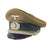 Original German WWII Rare Heer Army Panzergrenadier Officer Schirmmütze Visor Crush Cap by EREL Original Items