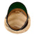 Original German WWII Luftwaffe Officer White Summer Weight Schirmmütze Visor Cap with Embroidered Bullion Wreath an Cockade Original Items
