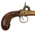 Original Victorian Era Belgian Brass Percussion Vest Pistol with Bag Grip & Liège Proof - Circa 1845
