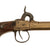 Original Victorian Era Belgian Brass Percussion Vest Pistol with Bag Grip & Liège Proof - Circa 1845