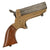 Original U.S. Sharps Model 1A .22 Rimfire 4 Barrel Brass Frame Pepperbox Pistol with Wooden Grips - Serial 23319 Original Items