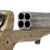Original U.S. Sharps Model 1A .22 Rimfire 4 Barrel Brass Frame Pepperbox Pistol with Wooden Grips - Serial 23319 Original Items