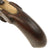 Original Victorian Era Belgian Brass Percussion Pocket Pistol with Bag Grip & Liège Proof - Circa 1845