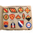 Original U.S. WWII Era U.S. Army Embroidered Insignia Album with 352 Patches Total with Some Custom Additions - 11 ½ x 15 ½” Original Items